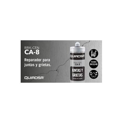 Masilla Brik-Cen Ca-8 290Ml Blanco