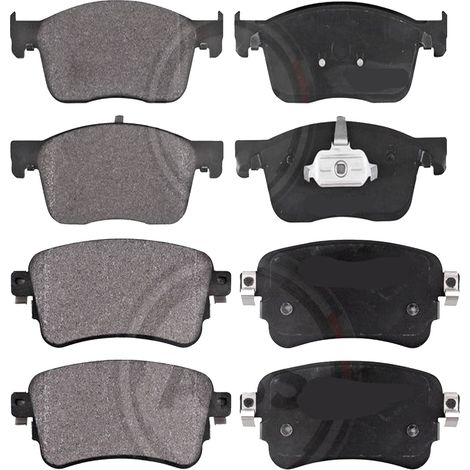 KIT PASTIGLIE FRENO ANTERIORI E POSTERIORI compatibile con BMW X3 (G01,F97) / PASTIGLIE FRENANTI AUTO OEM P06093 P06099 P06106,P06064 P06101 P06061 / SOSTITUZIONE DIRETTA / BASSA POLVERE / SILENZIOSO