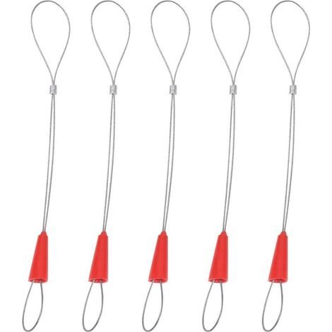 5 unidades de pasacables, herramienta universal para tirar de cables, para inserción y extracción de cables (1/5)