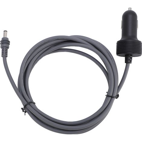 Ortviai Câble d'alimentation 12-24 V CC 3 m, étanche, 18 AWG, gris, pour antenne satellite Mini, véhicule, camping-car, bateau (1/5)