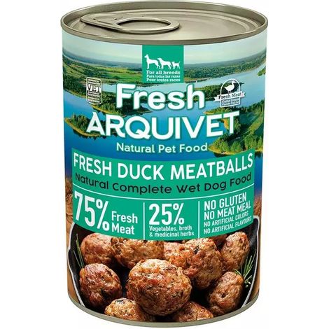 Albóndigas frescas de pato y patata Arquivet 400g