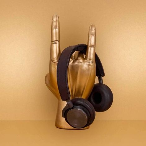 Support pour casque Rock On – Support pour casques et écouteurs fermés – Support de bureau unique (1/4)