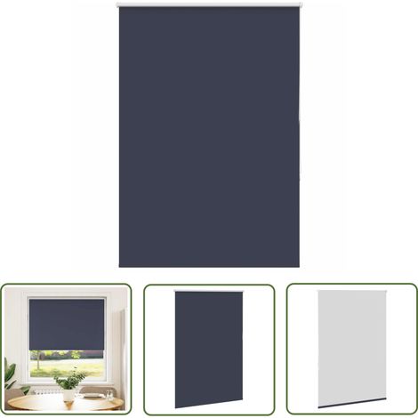 vidaXL Verdunkelungsrollo Marineblau 90x150cm Stoffbreite 85,7 cm (1/5)