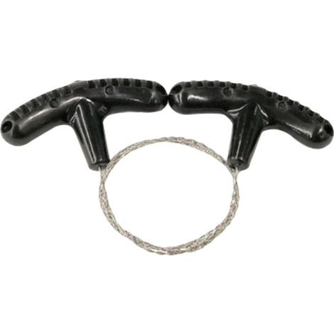 Tronçonneuse portative compacte, manuelle, format de poche, noire, 60 (1/5)