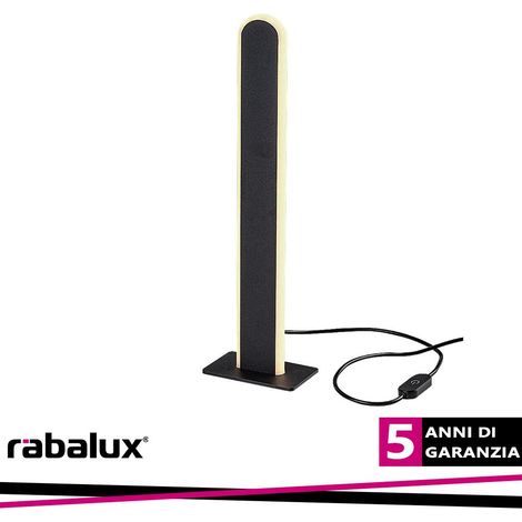 Lampada da tavolo LED nera 15W CCT dimmer Sindri Rabalux (1/3)