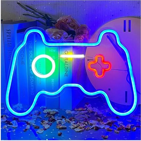 Game Neon Gaming Neon Lights Neon Lights led neon lights Wall Decor Neon Signs Bedroom Kids Playground Neon Party Room Decor (1/5)