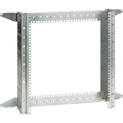 Rack VDI mural 19 pouces 12U acier galva charge 36kg max pour coffret Atlantic Inox et Marina LEGRAND
