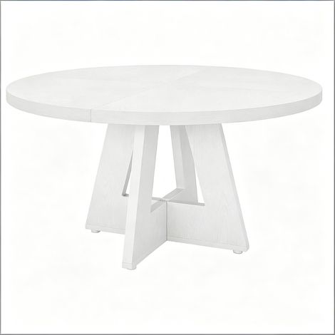 Table basse au design raffiné, table à manger ronde (table uniquement) (1/5)