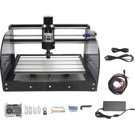 Machine de gravure laser CNC, contrôleur hors ligne, support 3 axes, 3018 max hors ligne (1/2)