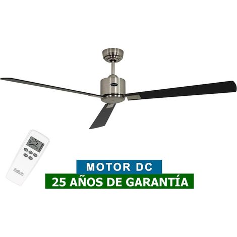 Ventilateur de plafond CasaFan 942337 ECO NEO III 152cm chrome brossé / argent ou wengé (1/5)