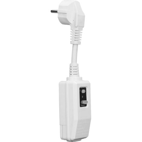 Fehlerstromschutzstecker-Adapter, Typ 16 A, für Klimaanlage, EU-Stecker 100–250 V (1/5)