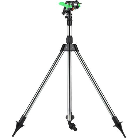 Arroseur de pelouse, trépied d'arrosage pour plantes de jardin, buse à bascule automatique rotative à 360°, outil de jardinage (1/5)