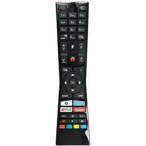 Télécommande ergonomique RM-C3337, compatible avec les téléviseurs JVC RMC3337 et RCA243100P. (1/5)