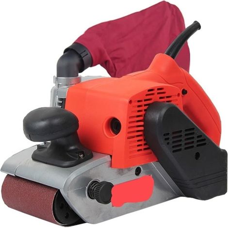 Polisseuse Ponceuse Ponceuse 4 Pouces Ceinture Machine Ménage Portable Petit Avion De Papier De Verre Polisseuse (1/5)