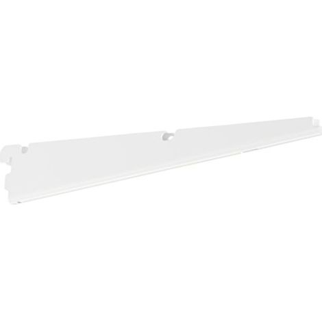 Console pour étagère – Système suspendu 320 mm – Acier laqué blanc – Support jusqu'à 610 kg – Modules interchangeables 60 cm – Elfa
