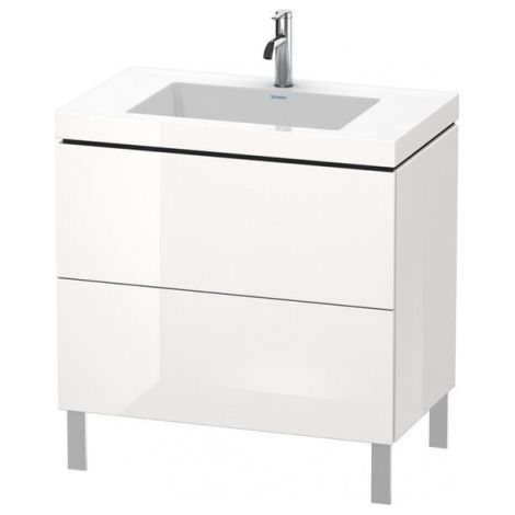Duravit L-Cube c-bonded Ensemble vertical, 2 tiroirs, sans