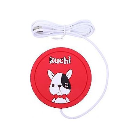 lot De 1 Sous-verres Chauffants Coussin Isolant Temprature Constante Usb Chien De Bureau (1/5)