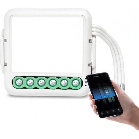 Module interrupteur 3 voies Tuya ZigBee – Appli, télécommande, partage – Commande vocale Google Home – Domotique – Nécessite passerelle