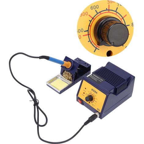 Lötstation mit einstellbarer Temperatur, 90 W, 939 A, 110–220 V Eingang, EU-Stecker (1/5)