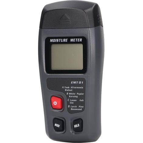 Testeur d'humidité numérique pour bois, affichage LCD, détecteur d'humidité à aiguille (1/5)