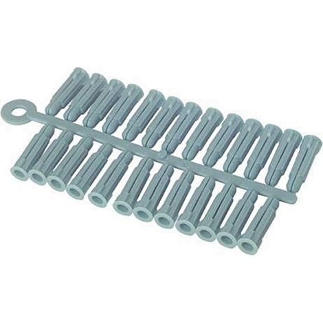 Cheville Aggrip, 8mm, Rouge, Boîte de 100