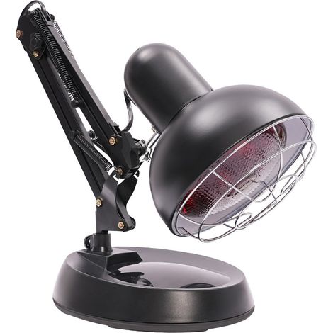 Lampe à lumière rouge Lampe chauffante Traitement Lampe infrarouge Lampe thérapeutique infrarouge 150W (1/5)