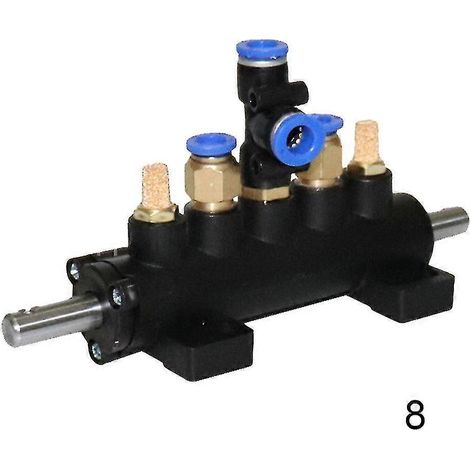 Outil de réparation de roues avec valve à pédale à cinq voies et commande pneumatique - Démonte-pneus (1/5)