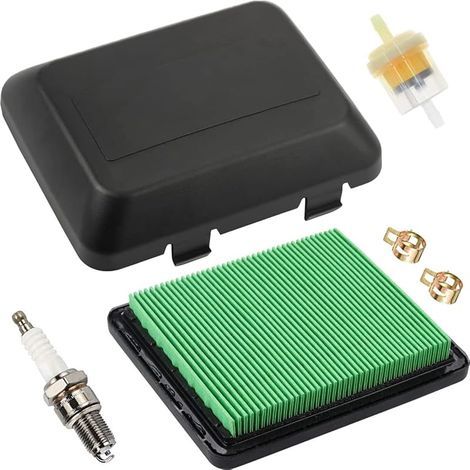 Filtro aria 17211-ZL8-023, filtro carburante 17231-Z0L-050, candela per motore Honda GCV135 GCV160 GCV190 GC190LA GC135 GCV160A HRB216 HRR216 HRS216 HRT216 HRZ216 per tosaerba. (1/5)