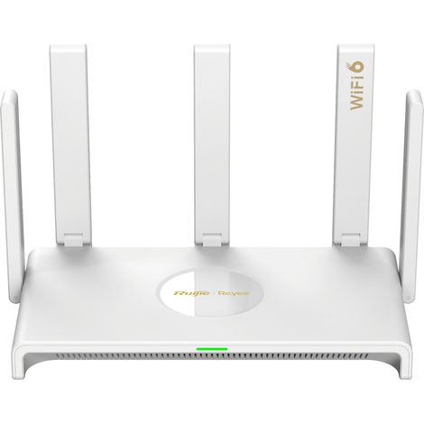 Ruijie Networks RG-EW3000GX router inalámbrico Gigabit Ethernet Doble banda (2,4 GHz / 5 GHz) Blanco (1/5)