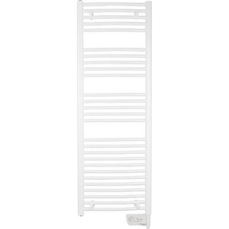 Thermor – Sèche-serviette électrique 750W blanc – Acier avec tubes ronds Ø 22 mm – Programmation 24h auto chauffage – Dimensions 1453 x 480 x 100mm