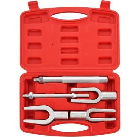BUNTHAUS Kit Arrache Rotule Séparateur, Extracteur de Rotule Universel 5 Pièces, Outil de Démontage Type Fourche 17/23/28 mm pour Voitures