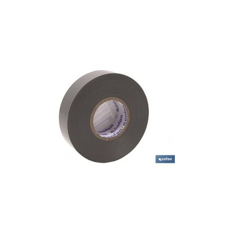 Pack mit 10 Einheiten grauer Isolierband 180 Mikron 19mm x 20 Meter