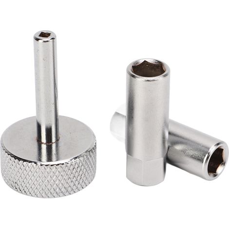Kit de réglage de soupapes en 3 pièces : douilles de blocage de 8 et 9 mm, embout carré de 3 mm pour motos et quads (1/5)