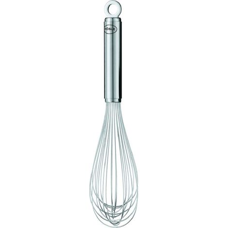 Fouet, fouet avec poignée ronde massive et anneau de suspension, acier inoxydable 18/10, lavable au lave-vaisselle, 32 cm (1/5)