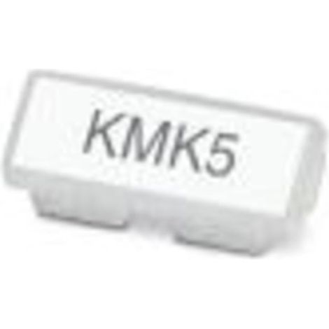 Phoenix Contact 0830746 KMK 5 Porta etichette Tipo di montaggio: fascette Superficie stampabile: 60 x 15 mm Trasparente (1/3)