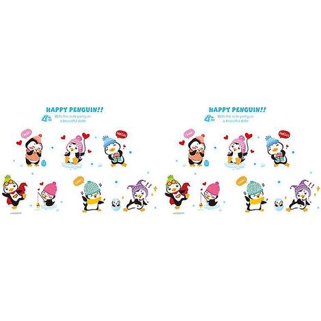 Lot de 2 stickers muraux décoratifs pour salon (1/3)
