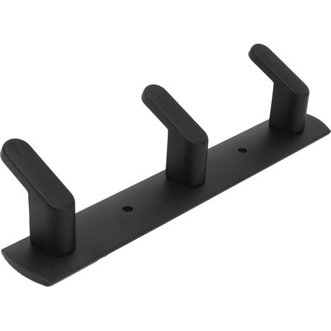 Häkeln Sie die Simple Space-Wand aus schwarzem Aluminium, für die Küche, den Badezimmer- und Hängeschrank.
