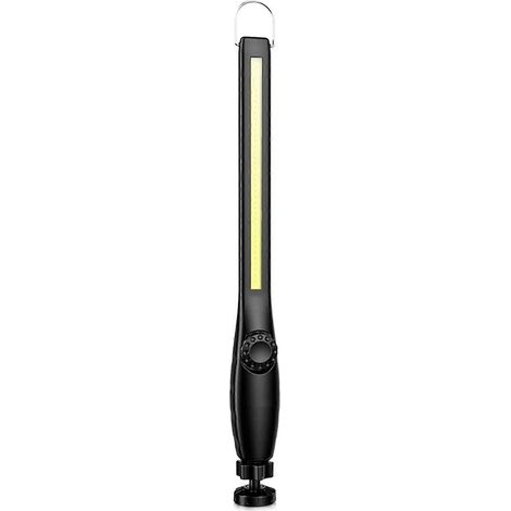 Lampe de travail à angle réglable pour la réparation automobile, lampe d'inspection LED COBs extra-lumineuse pour atelier de garage (1/5)