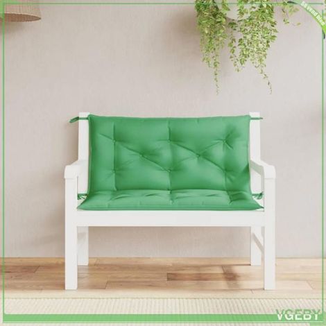 Coussin de banc de jardin - FAFEISY - 361664 - Lot de 2 - 100x50x7 cm - Tissu Oxford résistant à l'eau (1/5)