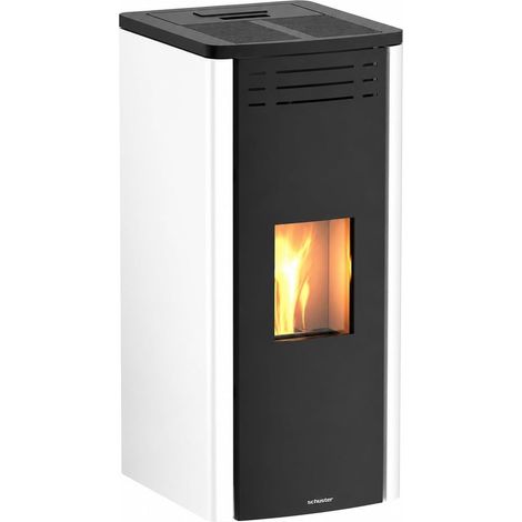 Estufa de Pellets 10 kW ILDE con Pantalla Táctil hasta 90 m²