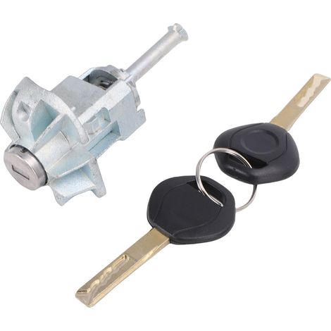Ensemble cylindre verrouillage porte avant gauche avec 2 clés – 51217019975 remplacement 325Ci 325i 325xi 330Ci 330xi M3, sécurité (1/5)
