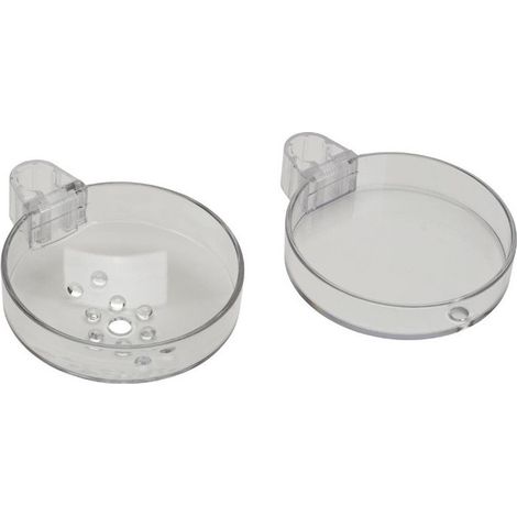 Porte-savon CASETTA UNICA 88 cristal clair HANSGROHE