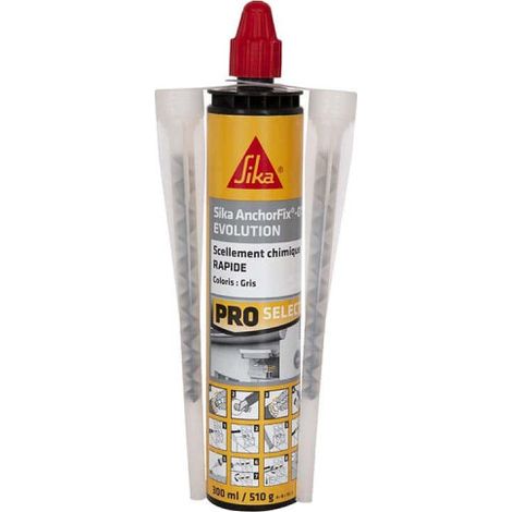 SIKA Anchorfix-1 Evolution resina a tenuta rapida chimica - Grigio - 300ml (1/5)