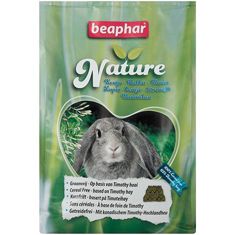 Beaphar Nature Kaninchenfutter in Pellets fЩr Kaninchen, 1,25 kg