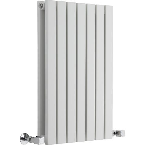Milano Capri White Horizontal Double Flat Panel Radiator - 635mm x 413mm (1/5)