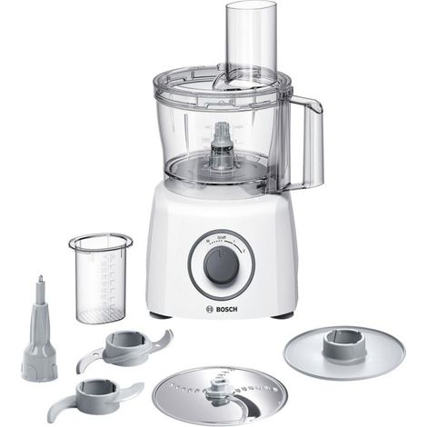 Bosch – Robot multifonction 800W – Capacité 2.3L – 2 vitesses + Pulse – Pour préparation pâtisserie et cuisine