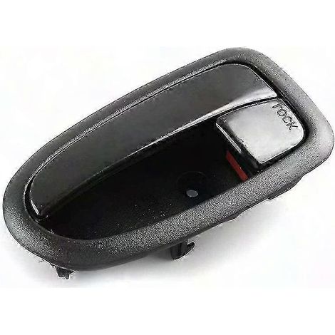 Poignée de porte intérieure noire côté conducteur pour Hyundai Matrix Lavita 2001-2010, pièce 82610-17010, mécanisme de verrouillage, accessoire remplacement. (1/5)
