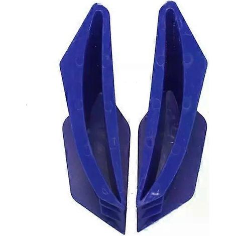 Kit d'aileron dynamique pour moto - M-L031 (bleu) pour une stabilité accrue (1/3)