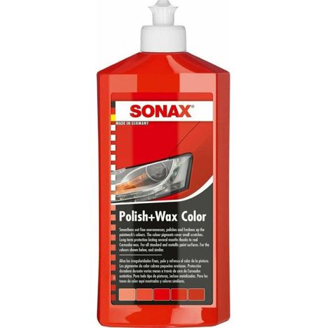 Sonax 296.400 Polish et Wax rouge 500ml (1/2)