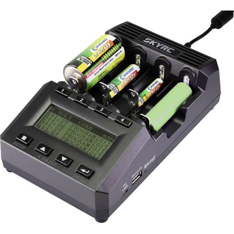 [GEBRAUCHT] B-Ware SKYRC Rundzellen-Ladegerät MC3000 LiIon NiMH NiCd 4 Kanäle 3000mA Akku Ladegerät (1/2)